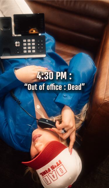 4:30 PM: out of office, dead.